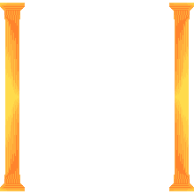 Pixel art of golden pillars. This is used as the border for the background on the index page.